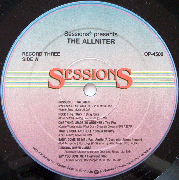 Various - The Allniter // Vinyl Record