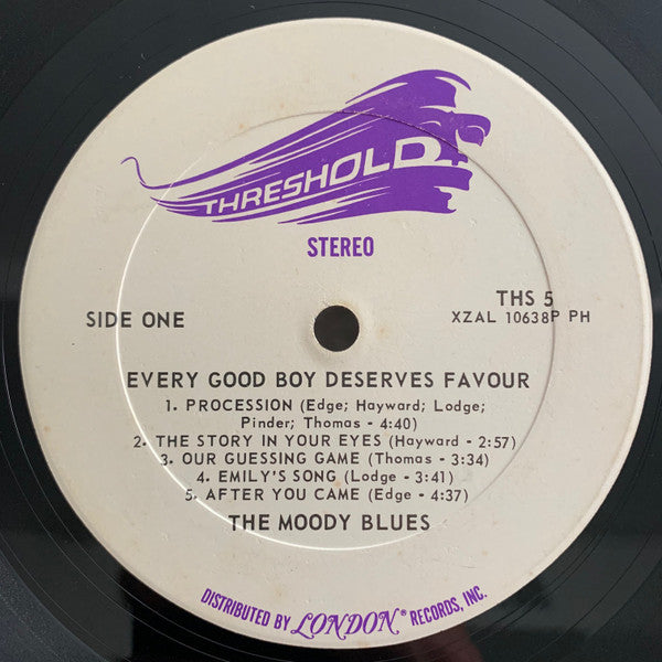 The Moody Blues - Every Good Boy Deserves Favour // Vinyl Record