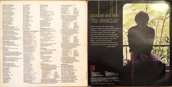 Tim Buckley - Goodbye And Hello // Vinyl Record