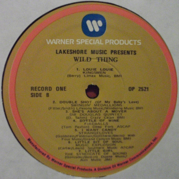 Various - Wild Thing // Vinyl Record