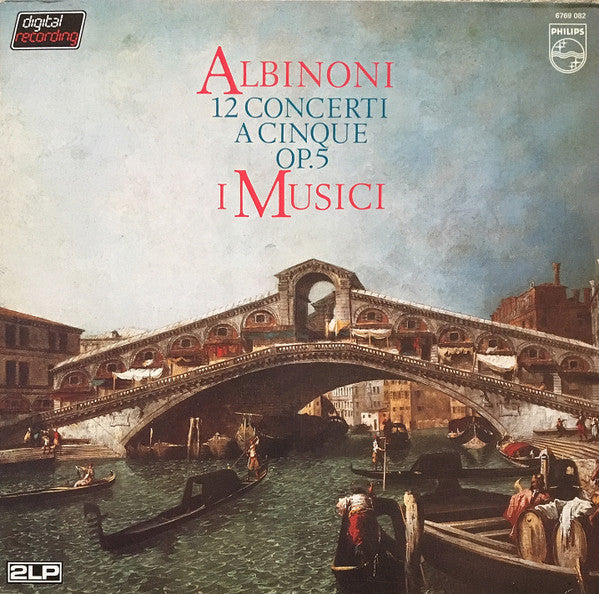 Tomaso Albinoni - 12 Concerti A Cinque Op. 5 // Vinyl Record