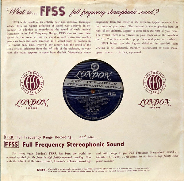 Ted Heath And His Music - Ted Heath Swings In High Stereo // Vinyl Record