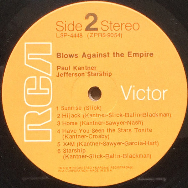 Paul Kantner - Blows Against The Empire // Vinyl Record