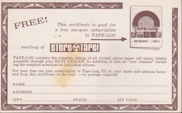 Neil Young - After The Gold Rush // Reel-To-Reel Tape / Factory sealed