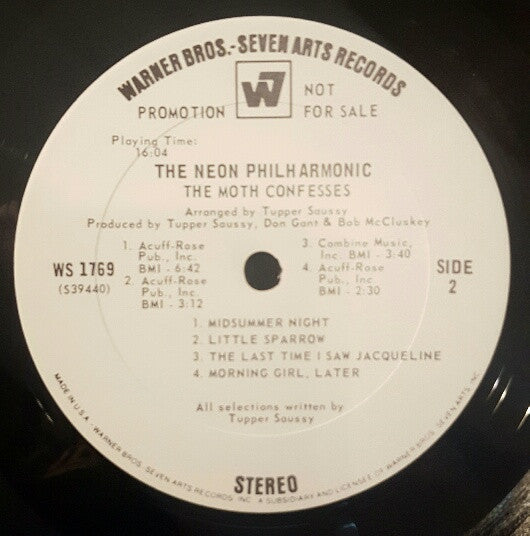 The Neon Philharmonic - The Moth Confesses // Vinyl Record