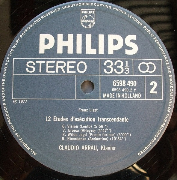 Franz Liszt - 12 Etudes D'Exécution Transcendante / 3 Etudes De Concert // Box Set