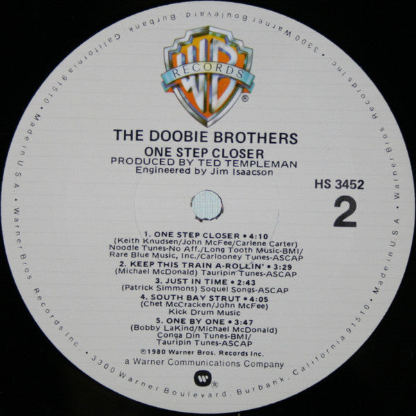 The Doobie Brothers - One Step Closer // Vinyl Record