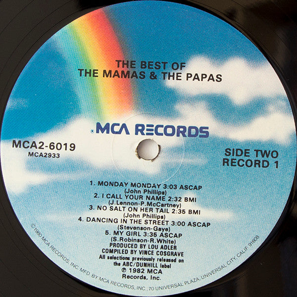 The Mamas & The Papas - The Best Of // Vinyl Record