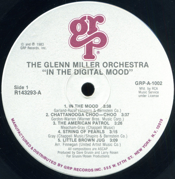 The Glenn Miller Orchestra - In The Digital Mood // Vinyl Record