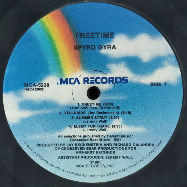 Spyro Gyra - Freetime // Vinyl Record