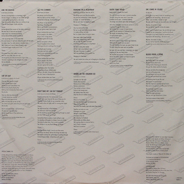 The Hooters - Nervous Night // Vinyl Record