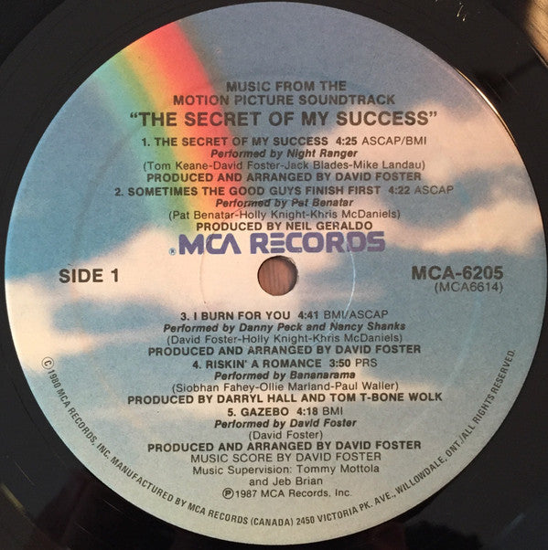 Various - The Secret Of My Success - Music From The Motion Picture Soundtrack // Vinyl Record