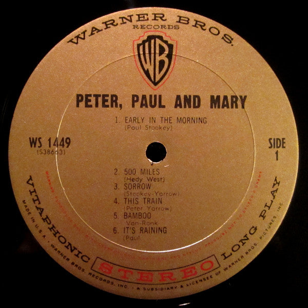 Peter, Paul & Mary - Peter, Paul And Mary // Vinyl Record