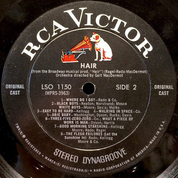 Various - Hair - The American Tribal Love-Rock Musical (The Original Broadway Cast Recording) // Vinyl Record