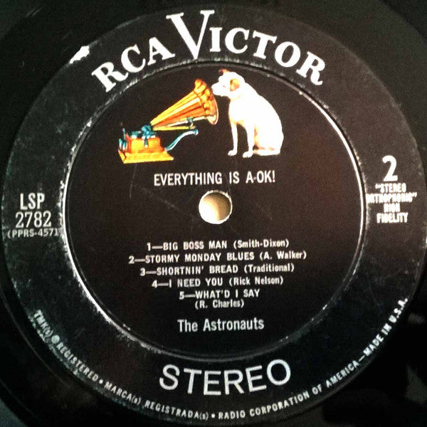 The Astronauts - Everything Is A-OK! // Vinyl Record