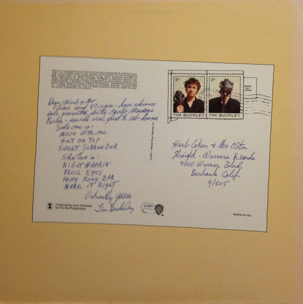 Tim Buckley - Greetings From L.A. // Vinyl Record