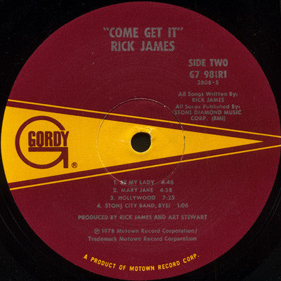 Rick James - Come Get It! // Vinyl Record