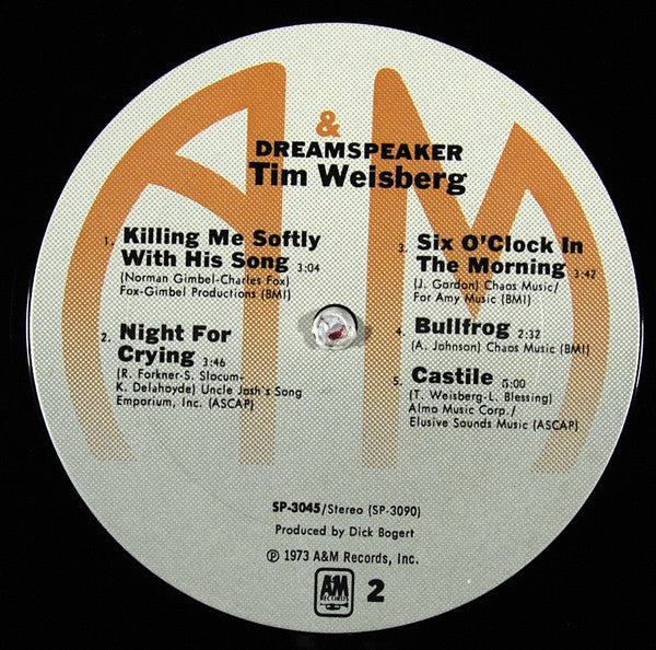 Tim Weisberg - Dreamspeaker // Vinyl Record