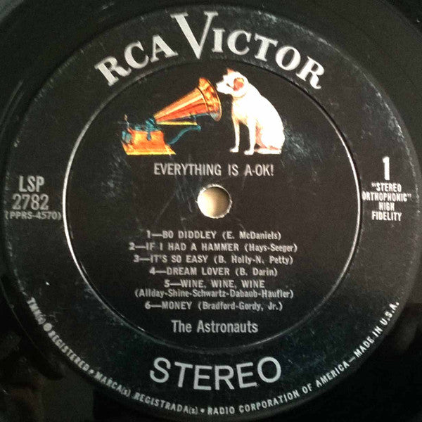 The Astronauts - Everything Is A-OK! // Vinyl Record