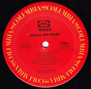 Wings - Venus And Mars // Vinyl Record