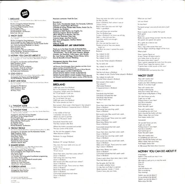 The Manhattan Transfer - Extensions // Vinyl Record