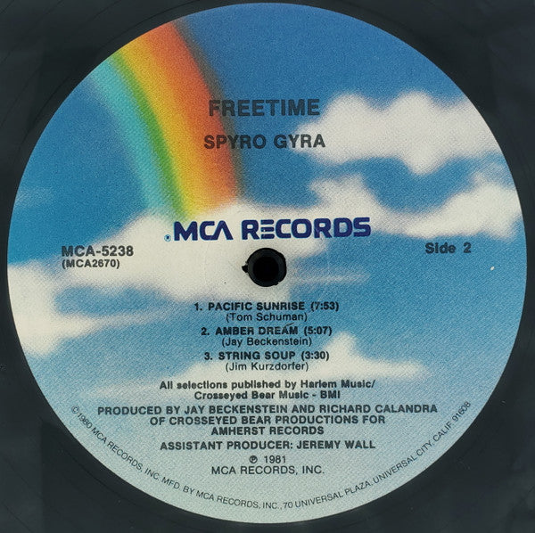 Spyro Gyra - Freetime // Vinyl Record