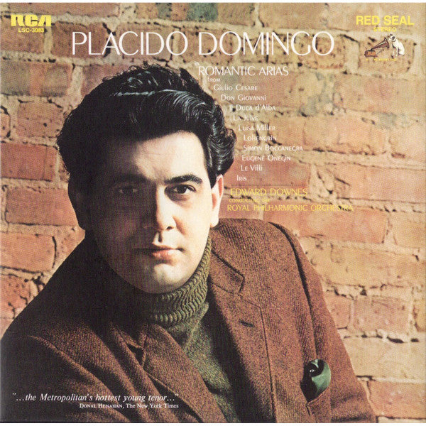 Placido Domingo - Romantic Arias // Vinyl Record