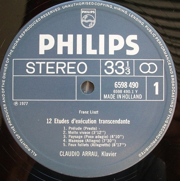 Franz Liszt - 12 Etudes D'Exécution Transcendante / 3 Etudes De Concert // Box Set