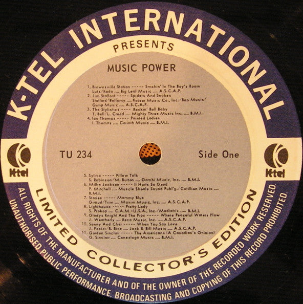 Various - Music Power // Vinyl Record