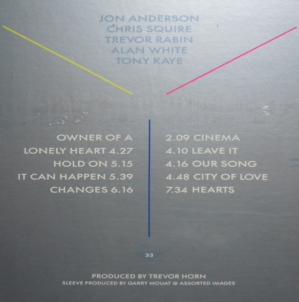 Yes - 90125 // Vinyl Record