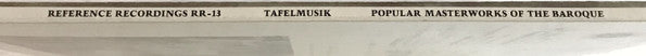 Tafelmusik Baroque Orchestra - Popular Masterworks Of The Baroque // Vinyl Record