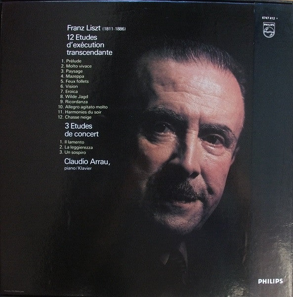 Franz Liszt - 12 Etudes D'Exécution Transcendante / 3 Etudes De Concert // Box Set