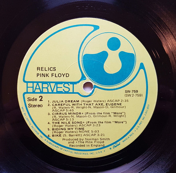 Pink Floyd - Relics - A Bizarre Collection Of Antiques & Curios // Vinyl Record
