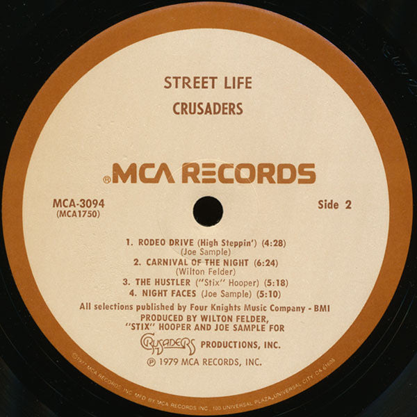 The Crusaders - Street Life // Vinyl Record