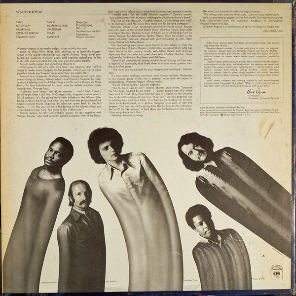 Weather Report - Weather Report // Vinyl Record