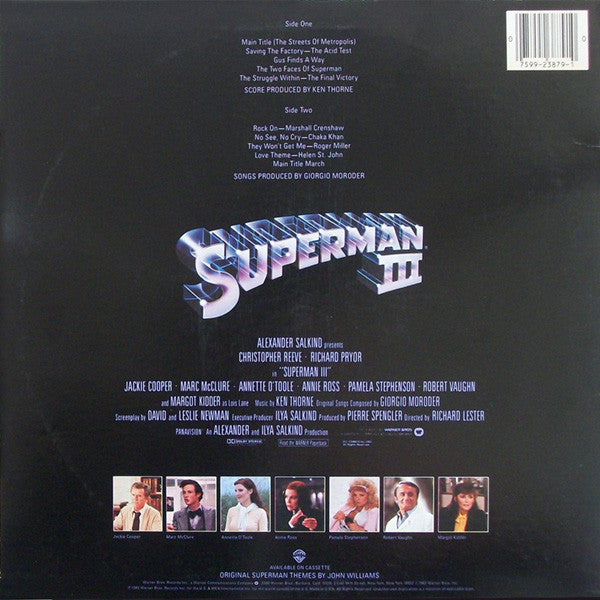 Various - Superman III (Original Sound Track) // Vinyl Record