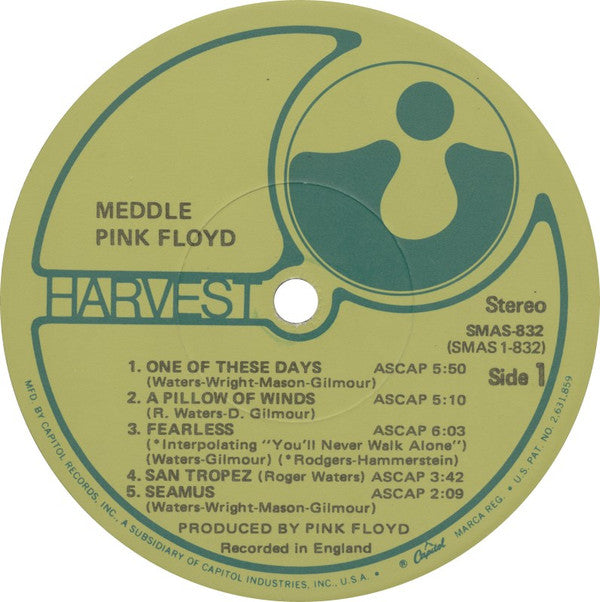 Pink Floyd - Meddle // Vinyl Record