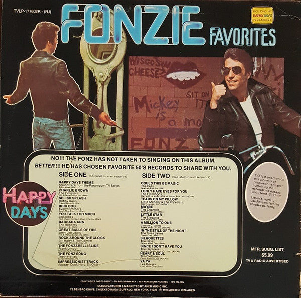 Various - Fonzie Favorites // Vinyl Record