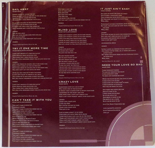 The Allman Brothers Band - Enlightened Rogues // Vinyl Record