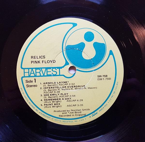 Pink Floyd - Relics - A Bizarre Collection Of Antiques & Curios // Vinyl Record