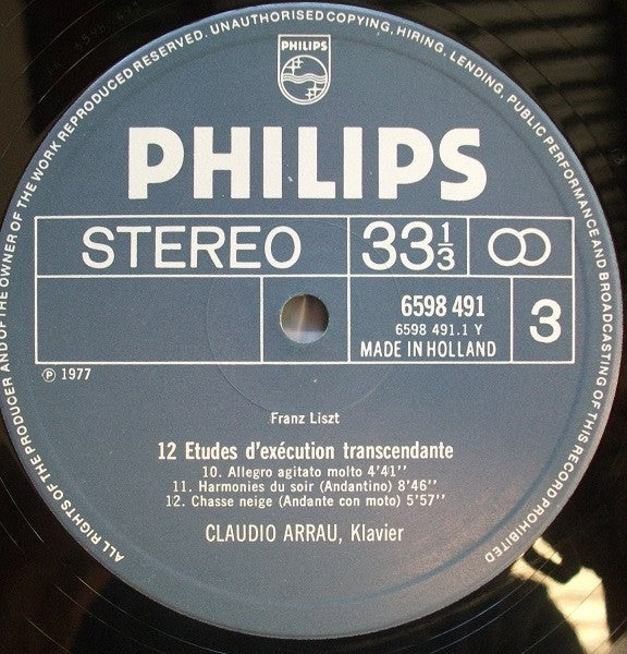 Franz Liszt - 12 Etudes D'Exécution Transcendante / 3 Etudes De Concert // Box Set