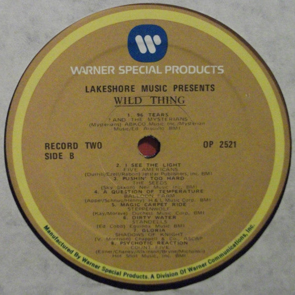 Various - Wild Thing // Vinyl Record