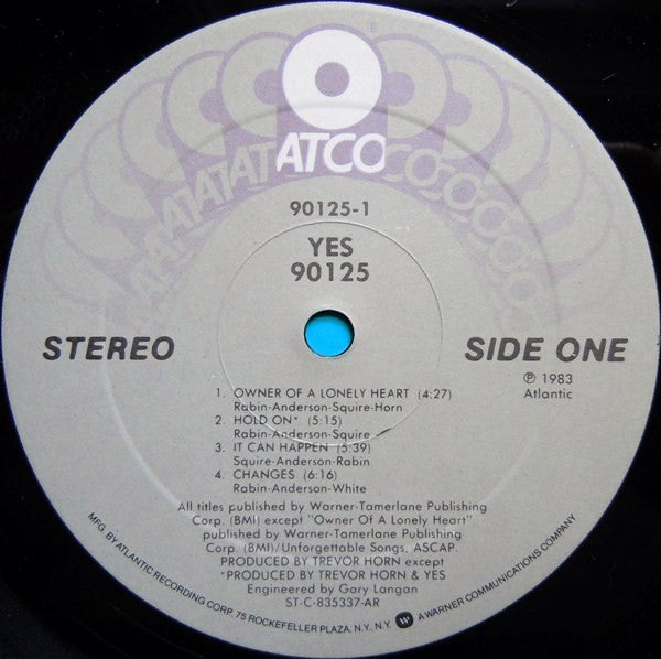 Yes - 90125 // Vinyl Record