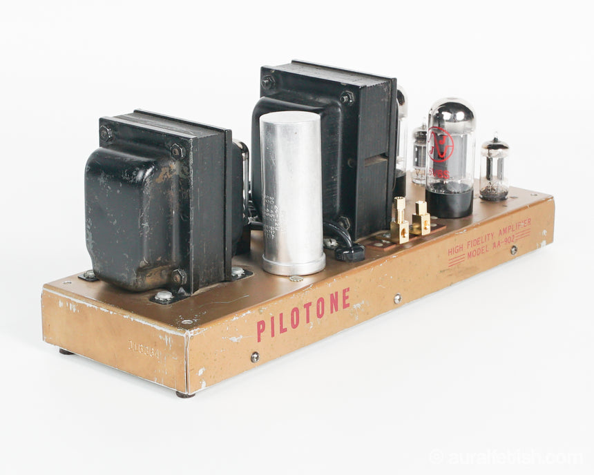 Pilot / Pilotone AA-902 // Monoblock Stereo Pair Tube Amplifiers