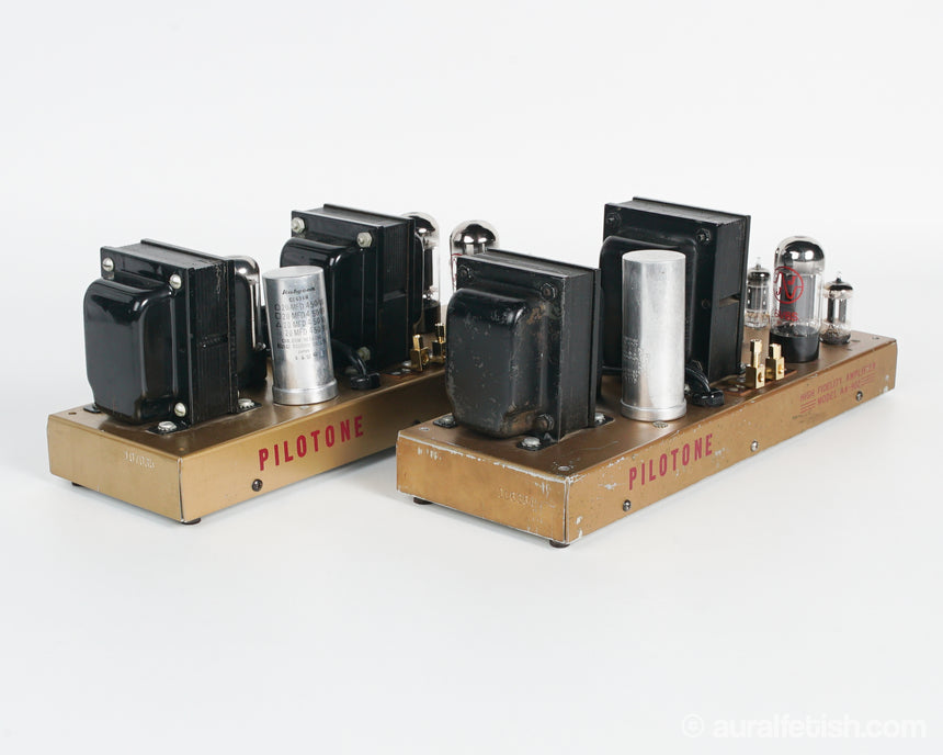 Pilot / Pilotone AA-902 // Monoblock Stereo Pair Tube Amplifiers