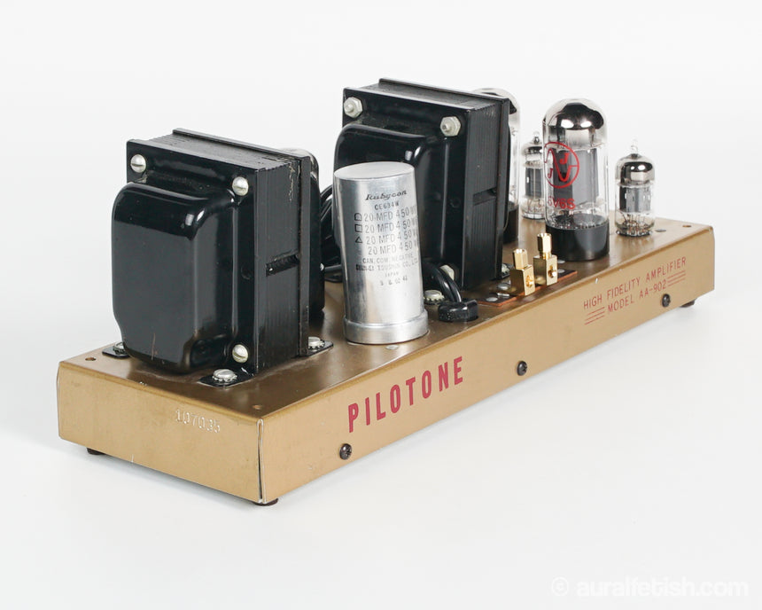 Pilot / Pilotone AA-902 // Monoblock Stereo Pair Tube Amplifiers