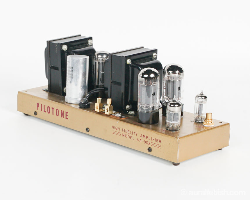 Pilot / Pilotone AA-902 // Monoblock Stereo Pair Tube Amplifiers