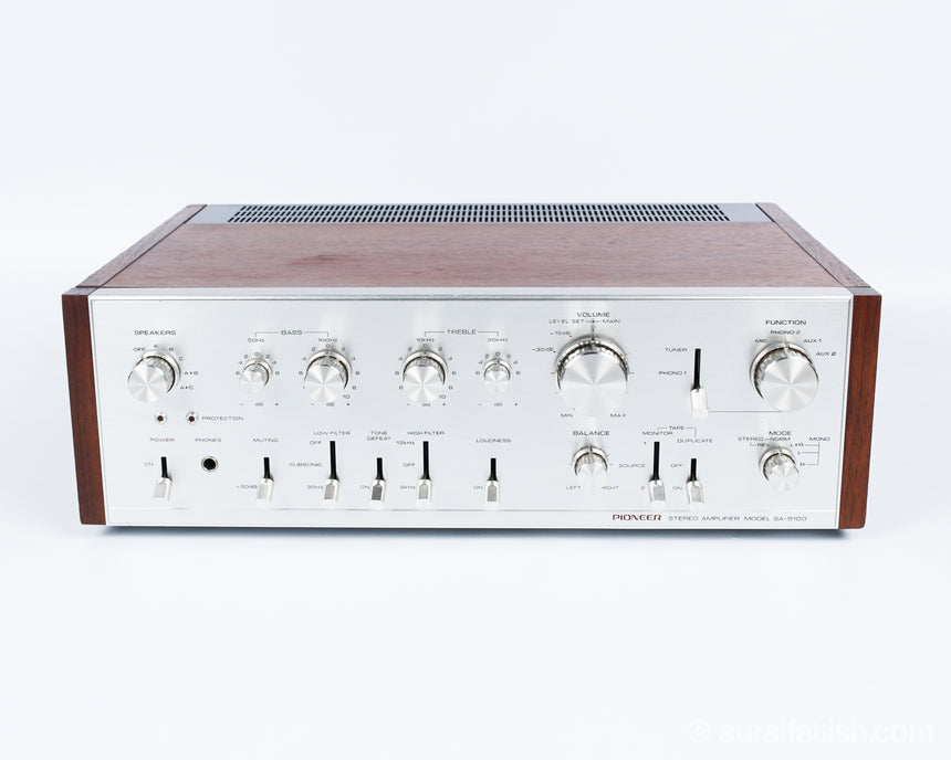 Pioneer SA-9100 // Integrated Amplifier / Fully Recapped