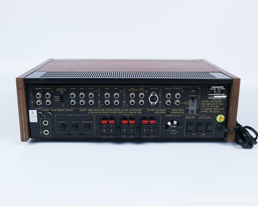 Pioneer SA-9100 // Integrated Amplifier