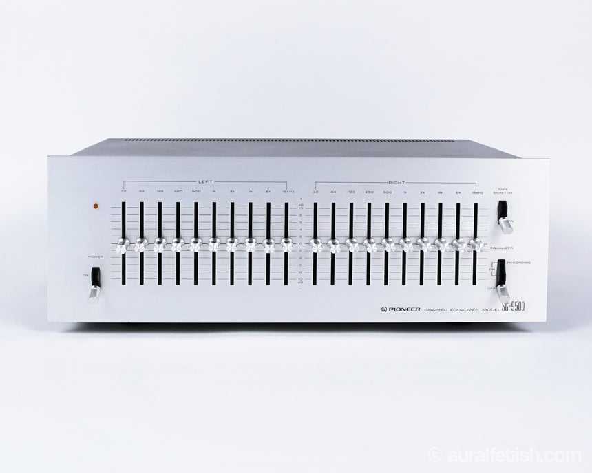 Pioneer SG-9500 // Vintage Graphic Equalizer